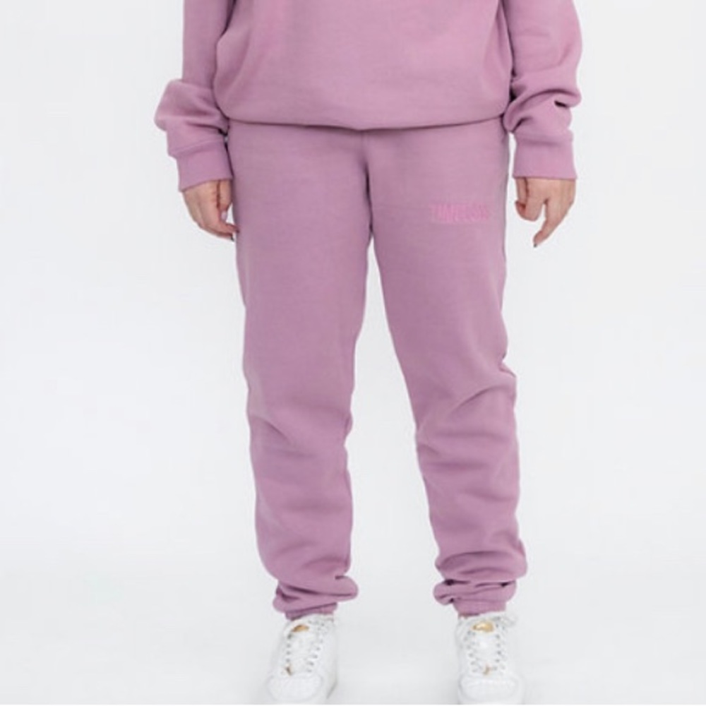 Purple joggers